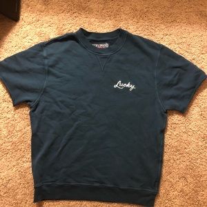 Lucky Brand Cut Sweatshirt